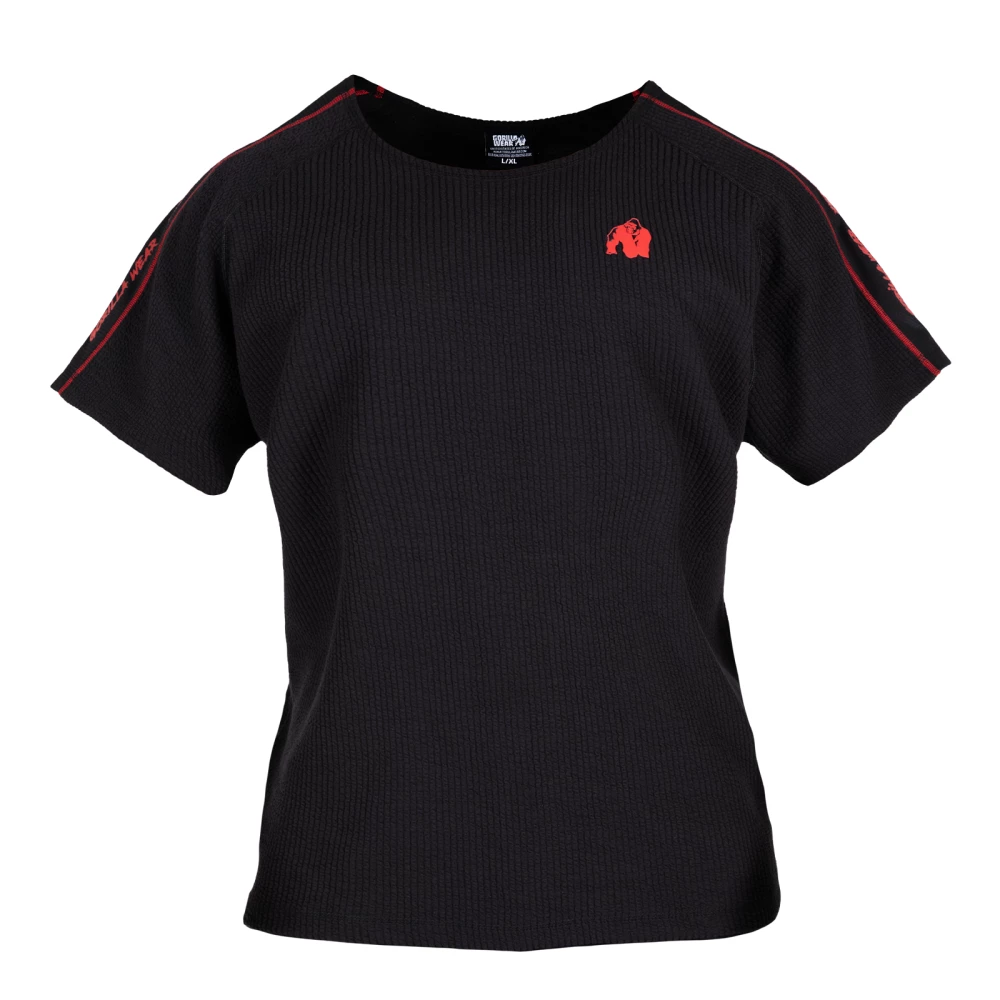 T-Shirt Buffalo Old School Workout - S/M, Black/Red