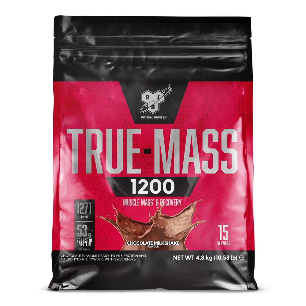 True Mass 1200 - 4800g, Chocolate Milkshake