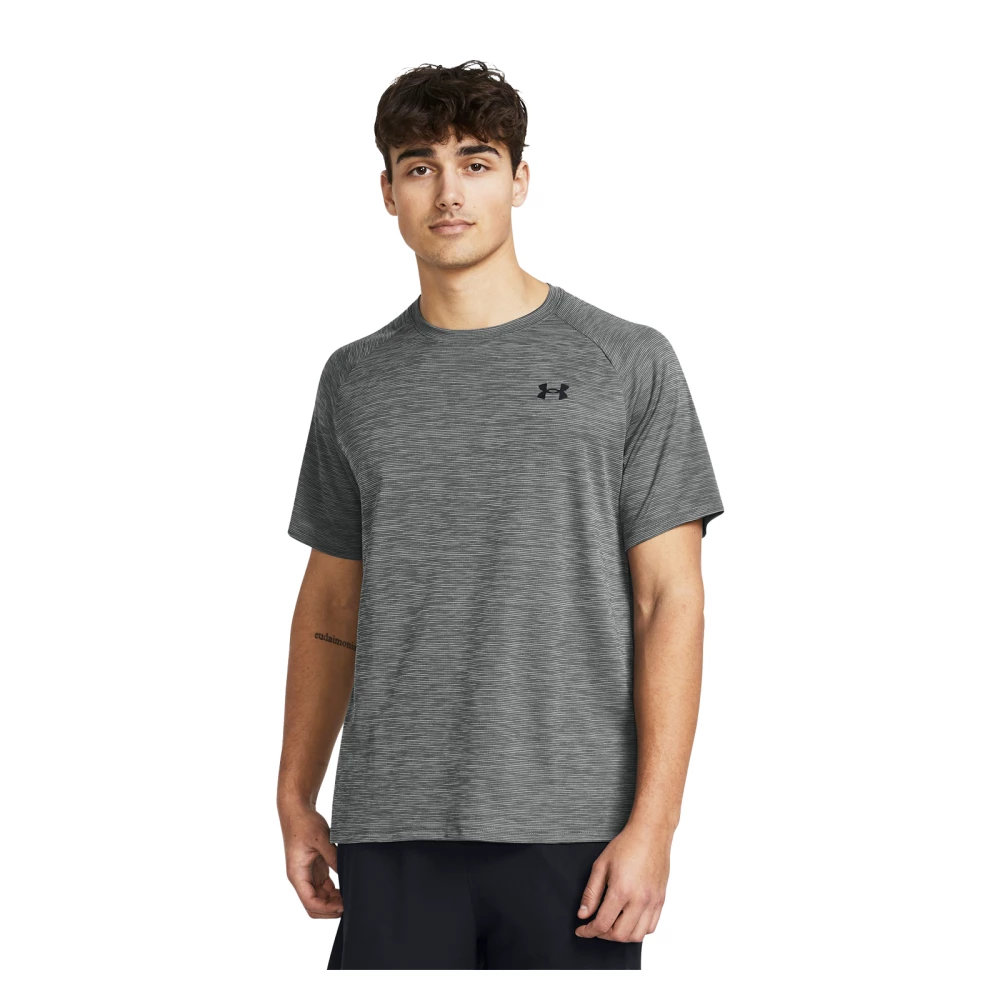 Haut à manches courtes Under Armour Tech™ Textured - XL, Gray Melange