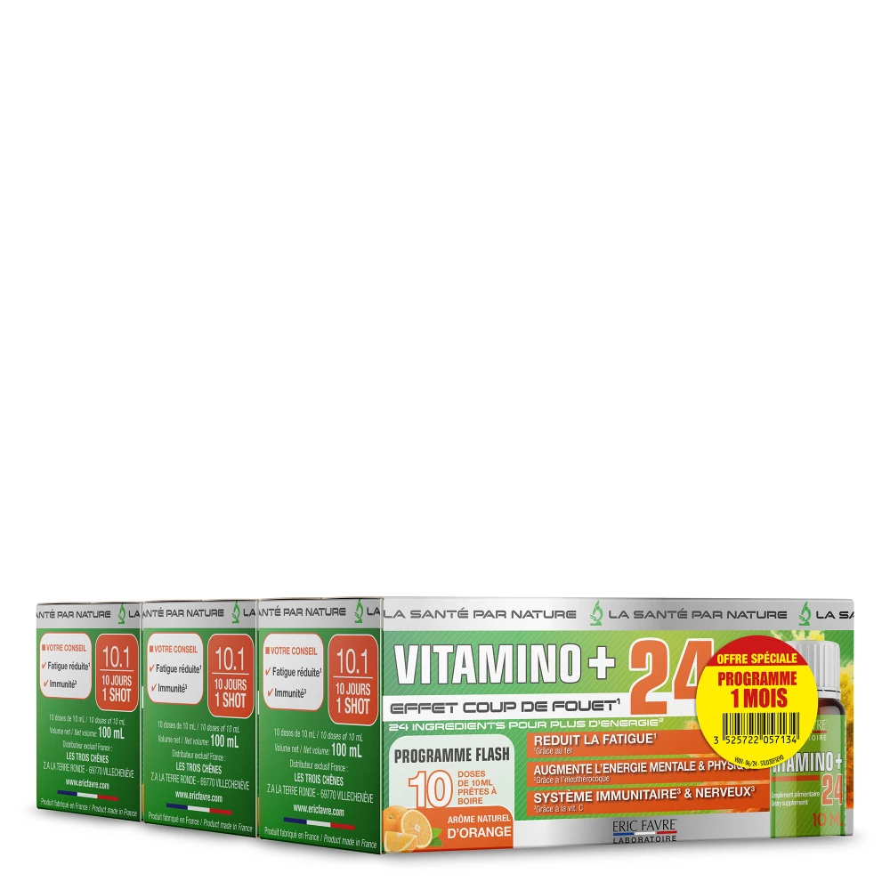 Vitamino+ 24 - Pack de 30, Orange