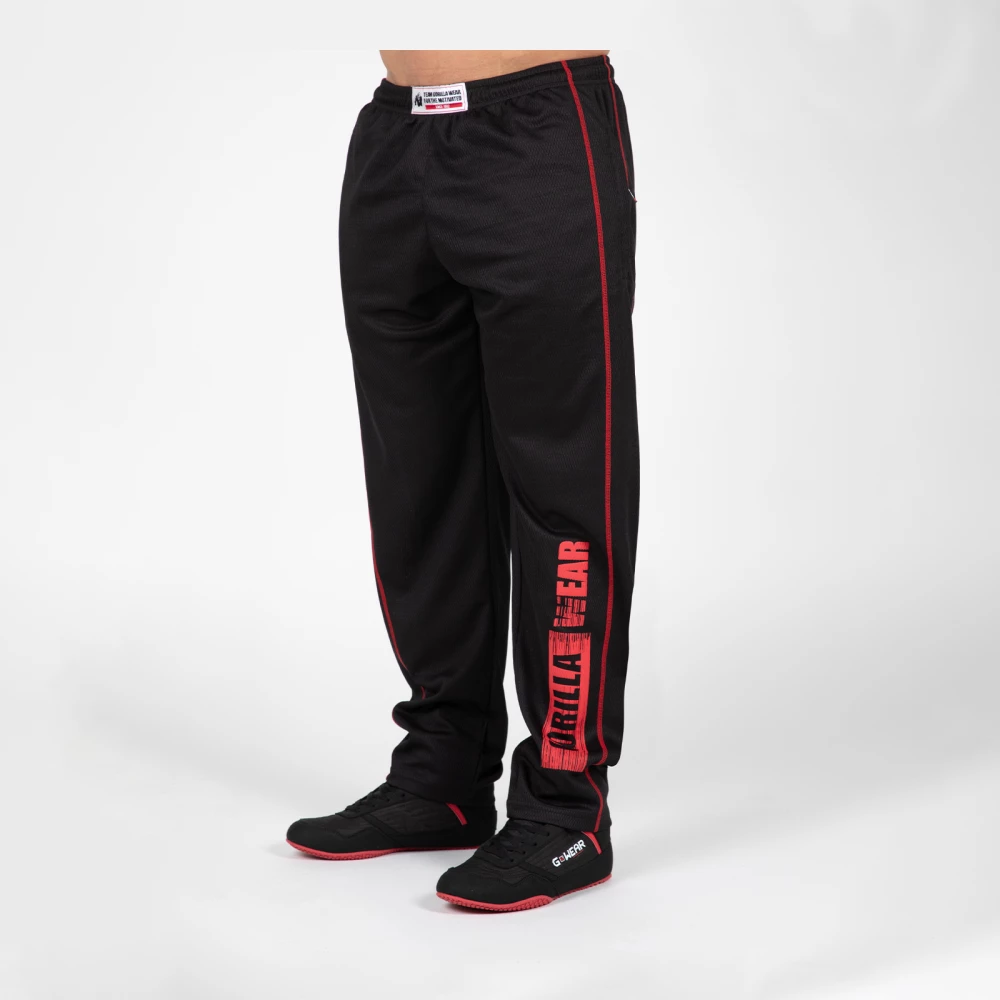 Wallace Mesh Pants - XXL/XXXL, Black/Red