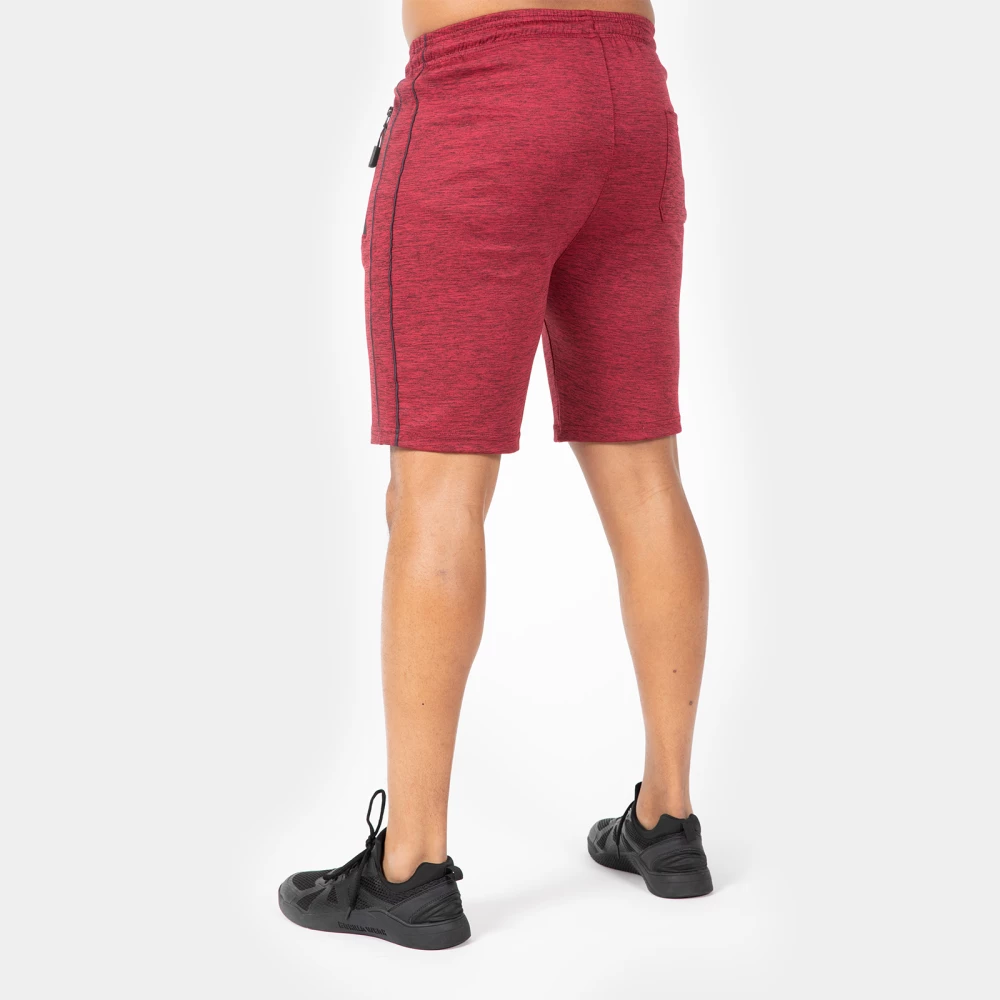 Wenden Track Shorts - S, Burgundy Red