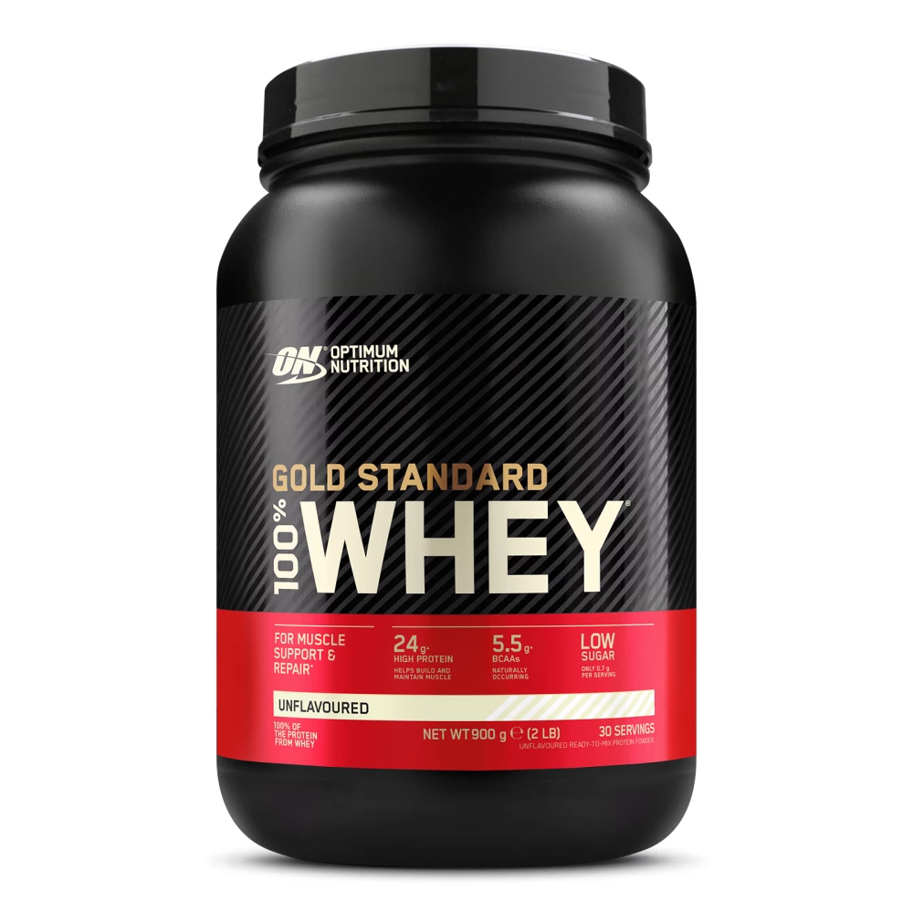 Gold Standard 100% Whey Natural - 900g, Saveur neutre