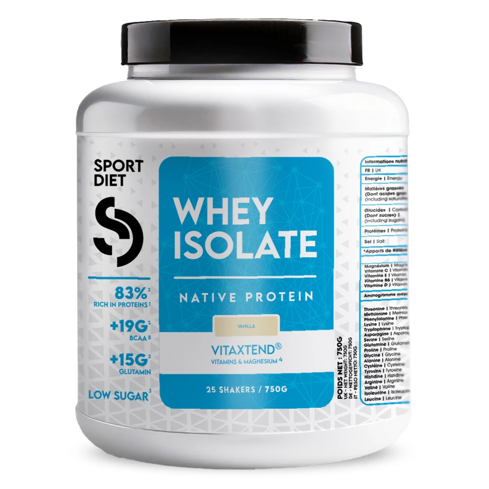 Whey Isolate - 750g, Vanilla