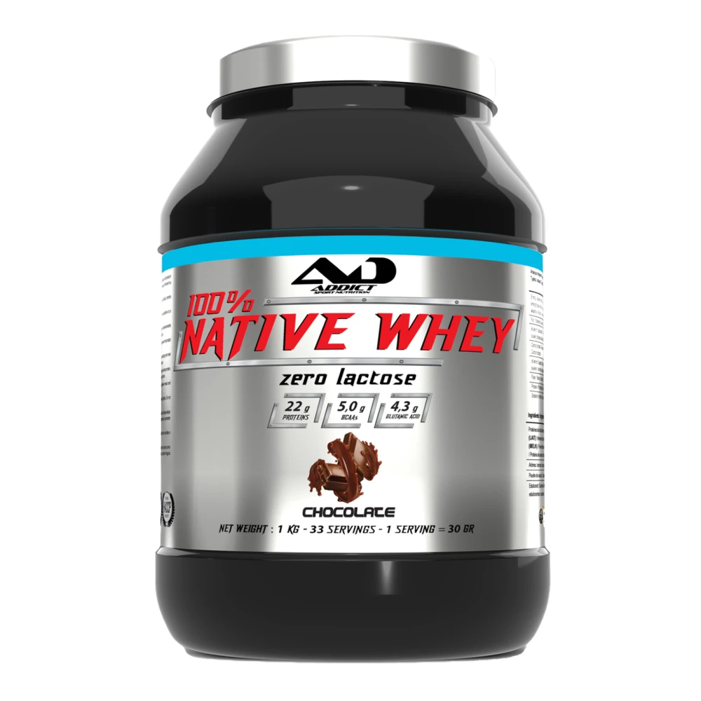 Native Whey Zero - 1000g, Chocolate