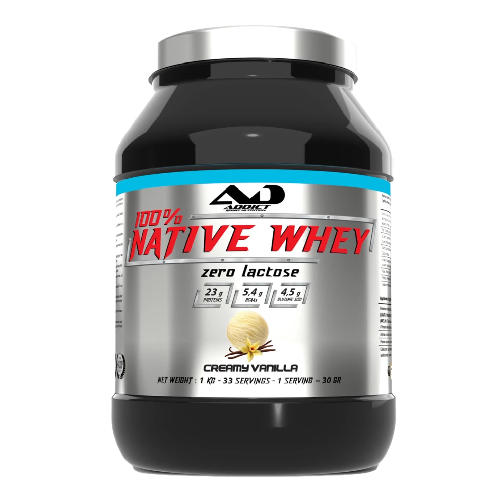Native Whey Zero - 1000g, Creamy Vanilla