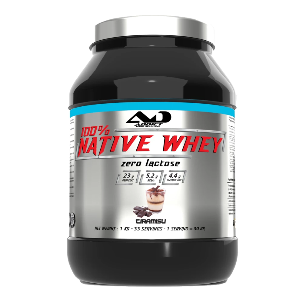 Native Whey Zero - 1000g, Tiramisu