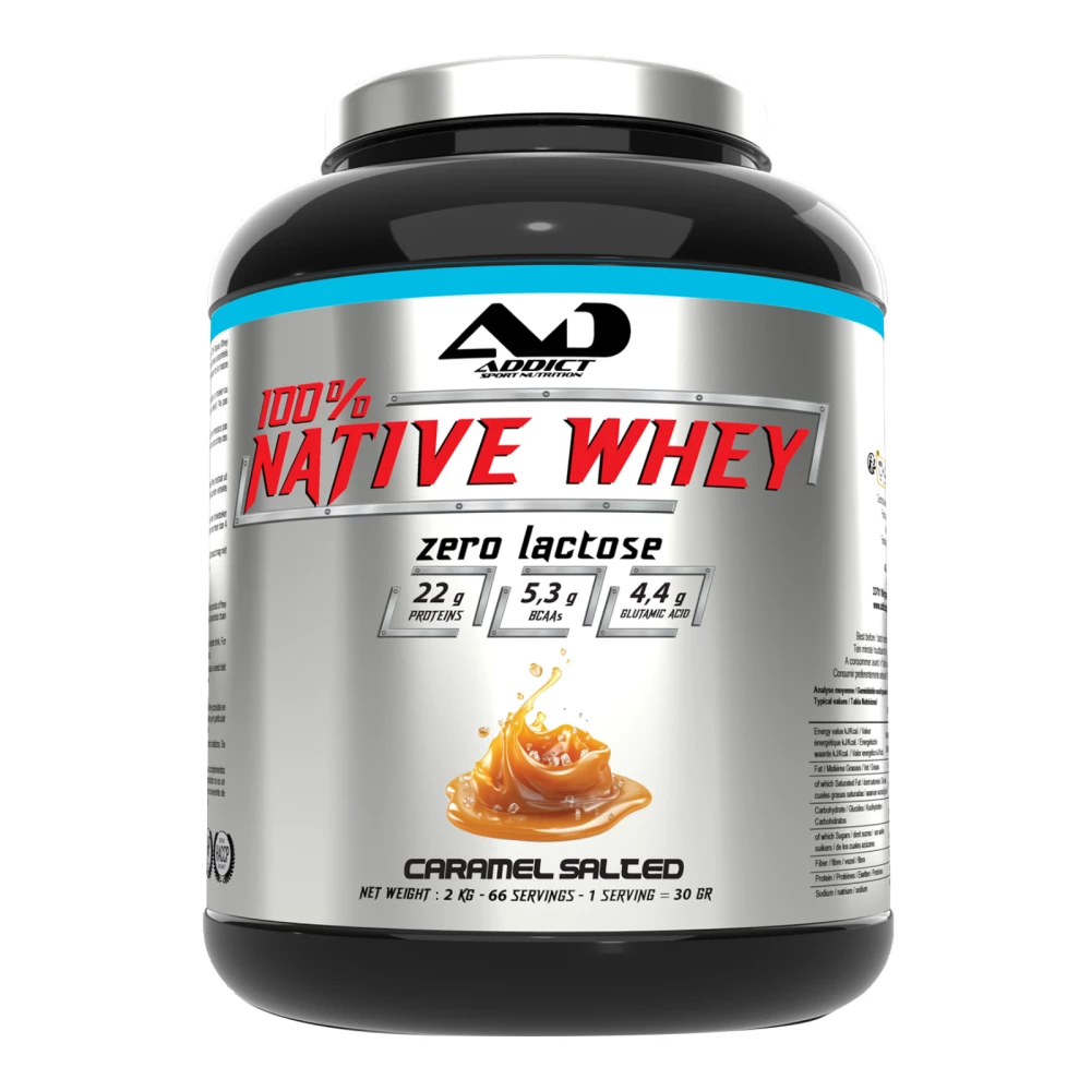 Native Whey Zero - 2000g, Salted Caramel