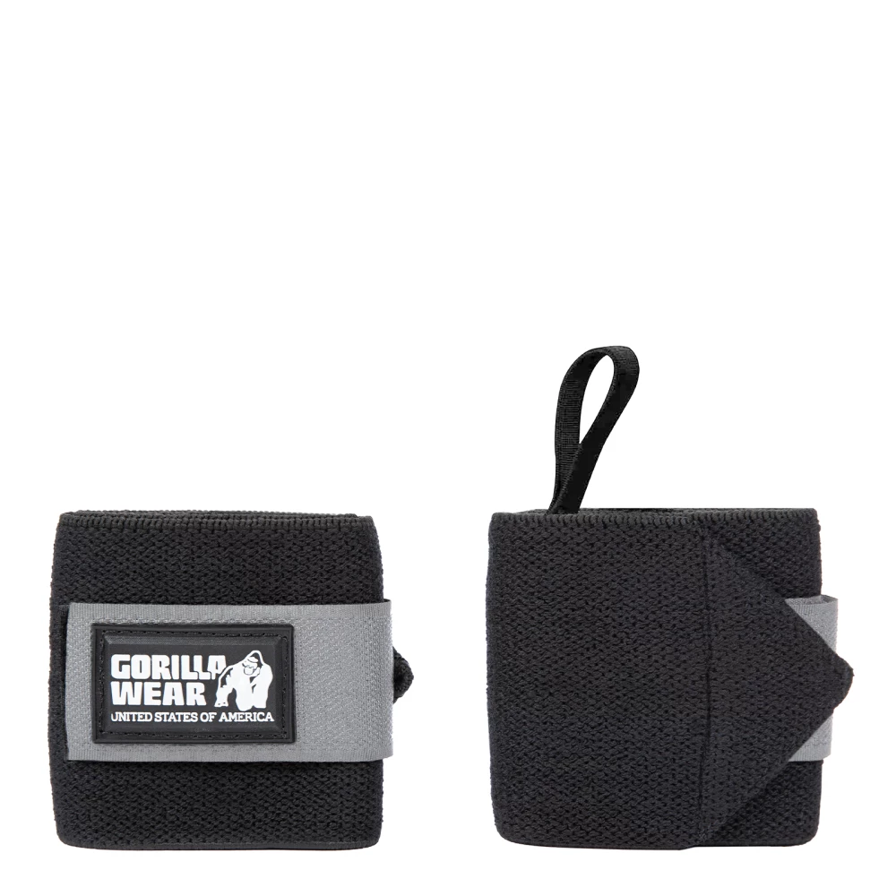 Wrist Wraps Basic - Taille unique, Black/Grey