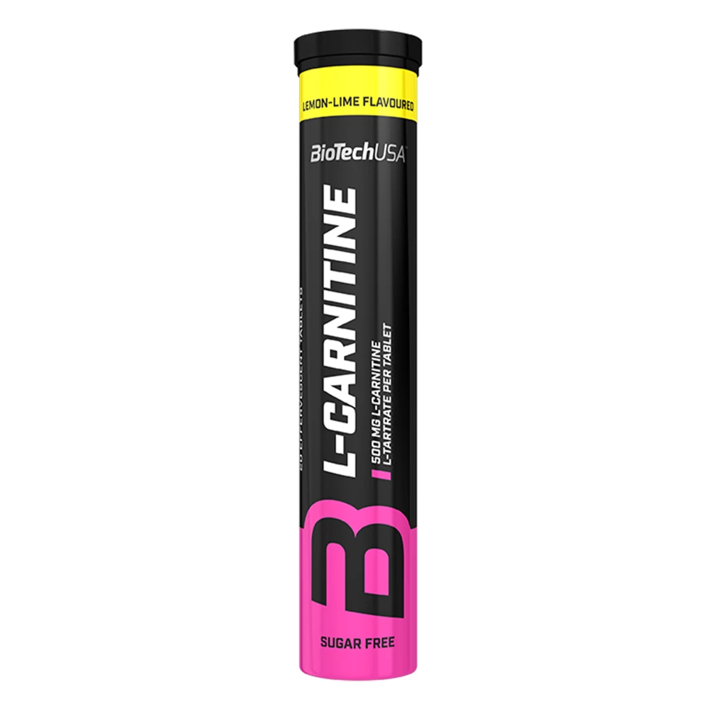 L-Carnitine Effervescente - 20 Comprimés, Lemon Lime