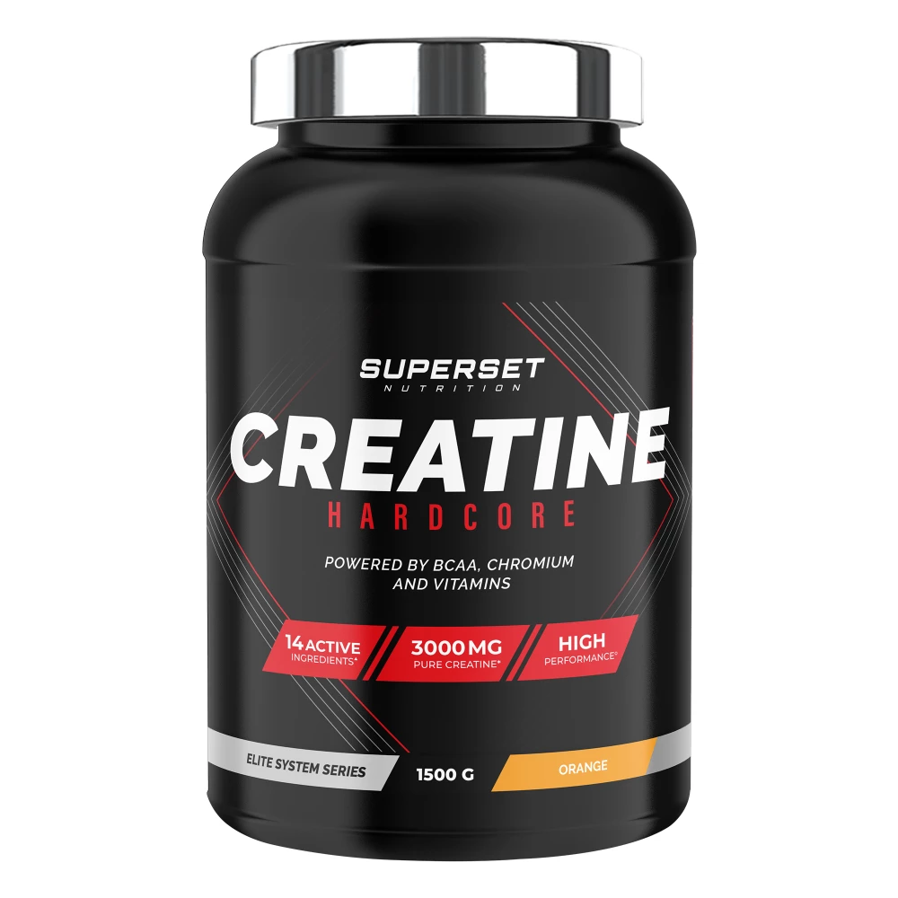 Creatine Hardcore - 1500g, Orange