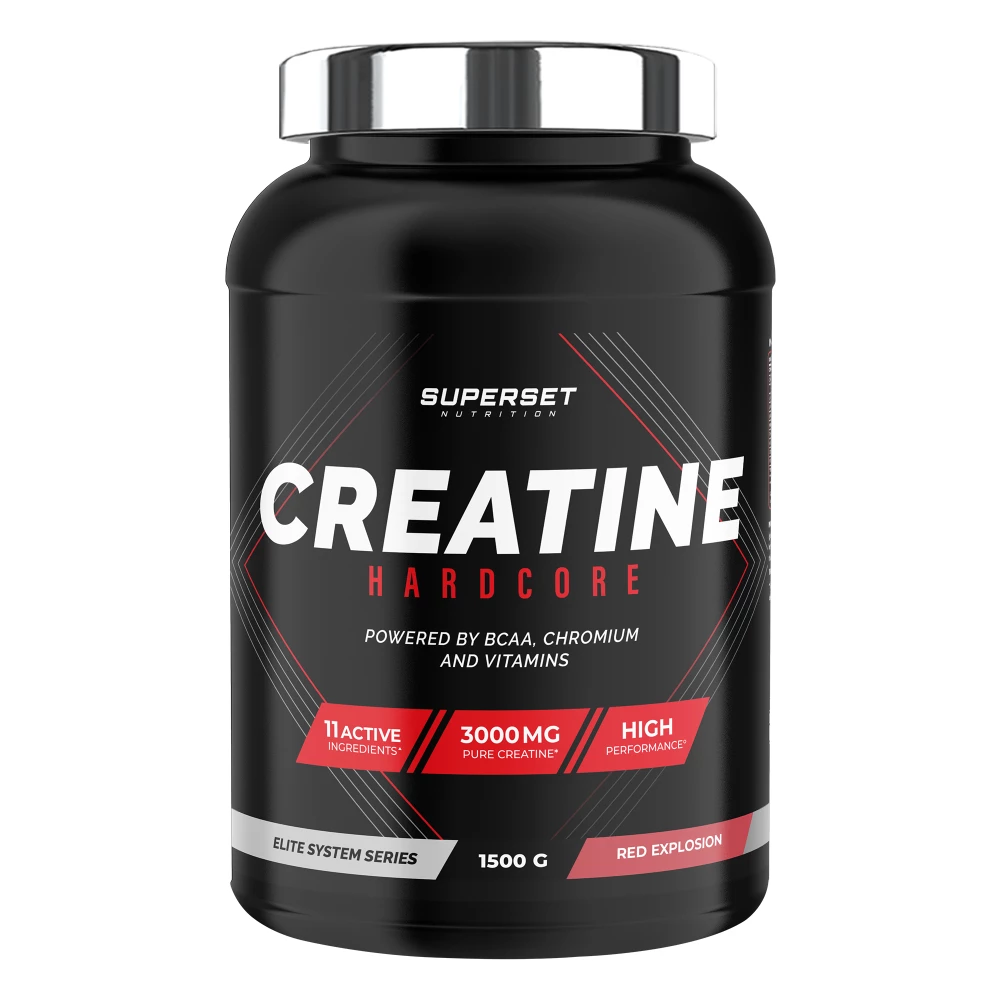 Creatine Hardcore - 1500g, Red Explosion