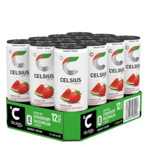 Celsius Energy Drink - Pack de 12, Strawberry Watermelon